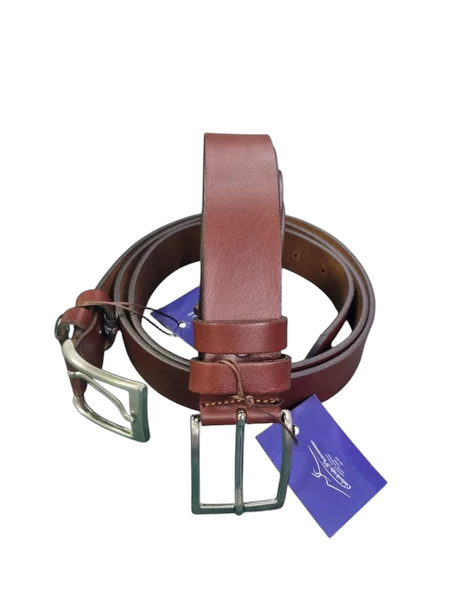 Cintura Cuoio 035  rosso inglese