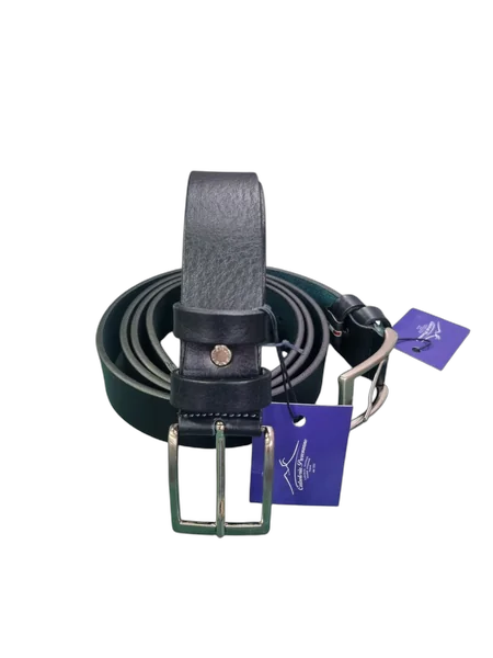 Cintura Cuoio 035  blu